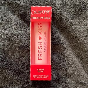 ColourPop Fresh Kiss Glossy Lip Balm - Candy Cane (Red/Pink)